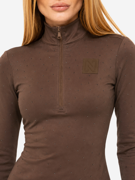 Nikkie Nikkie Ulani Glitter Pully - Hot Cacao