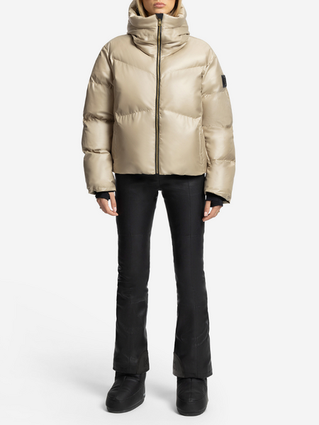 Nikkie Newport Satin Jacket - Travertine Nikkie Nikkie Newport Satin Jacket - Travertine