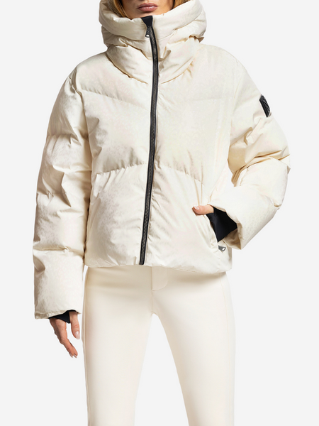Nikkie Nikkie Newport Tonal Leo Jacket - Cream