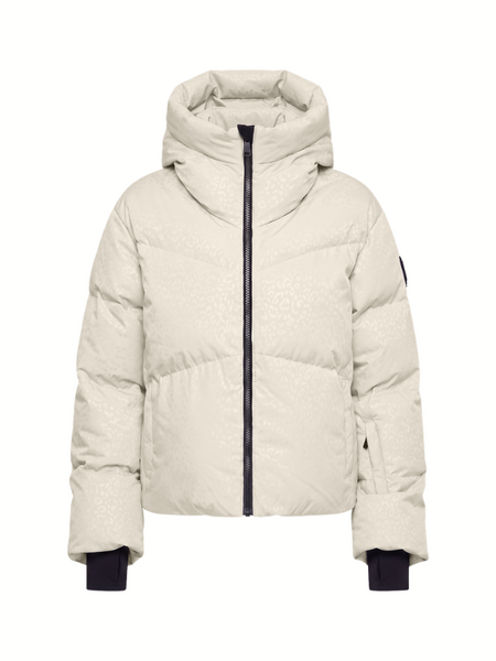 Nikkie Nikkie Newport Tonal Leo Jacket - Cream