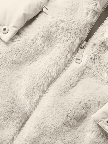 Nikkie Urmston Fur Jacket - Cream Nikkie Nikkie Urmston Fur Jacket - Cream