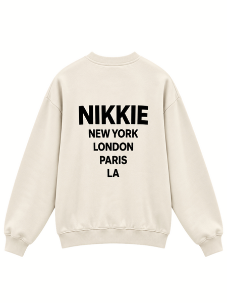 Nikkie Gina Sweater - Cream Nikkie Nikkie Gina Sweater - Cream
