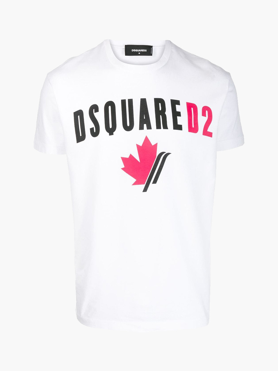 dsquared2 grey maple logo t-shirt