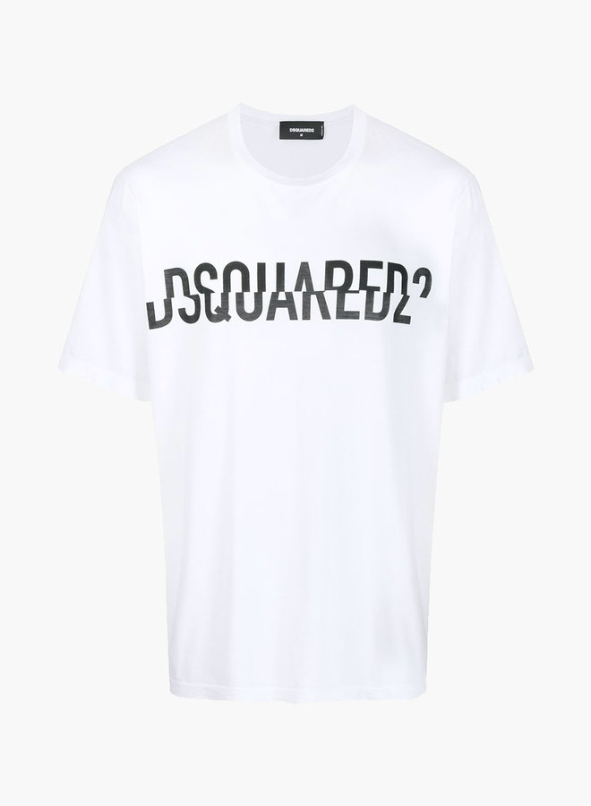 Dsquared2 Double Cut Logo T-Shirt - Bottega Tendenza