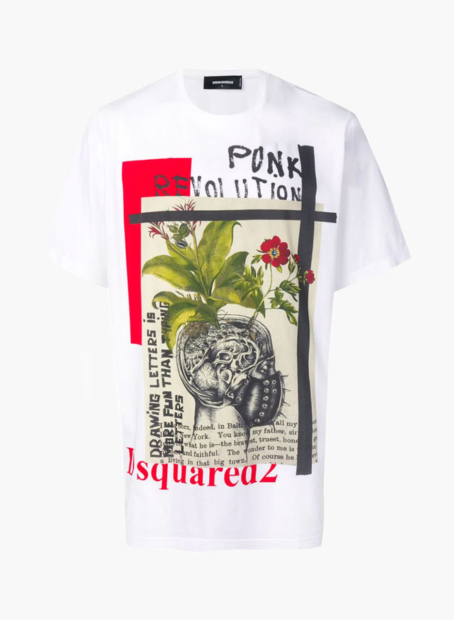 Dsquared2 Plant Head T-Shirt