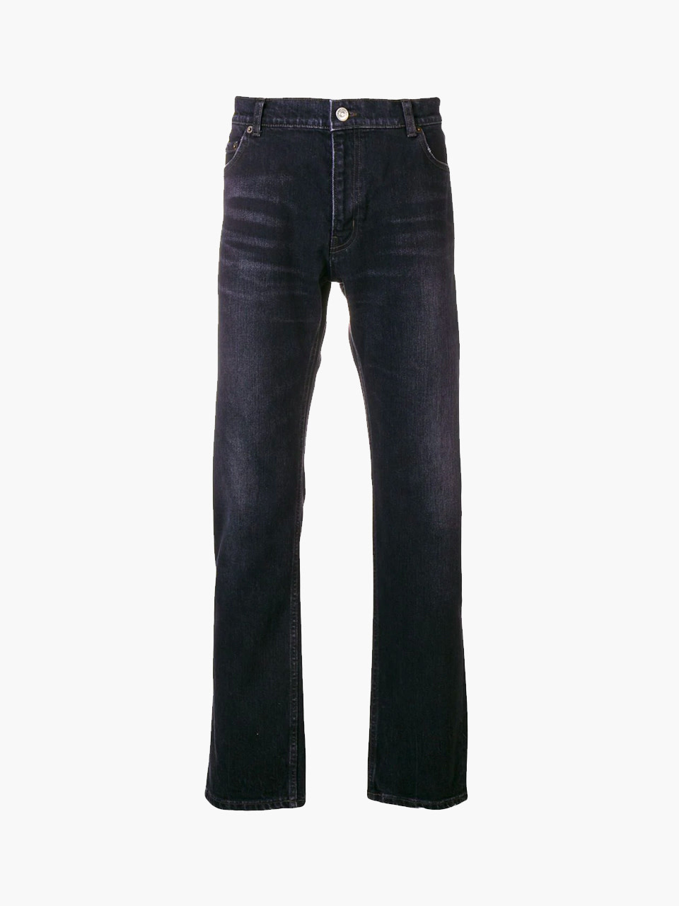 Mens Relaxed Jeans in Black  Balenciaga US