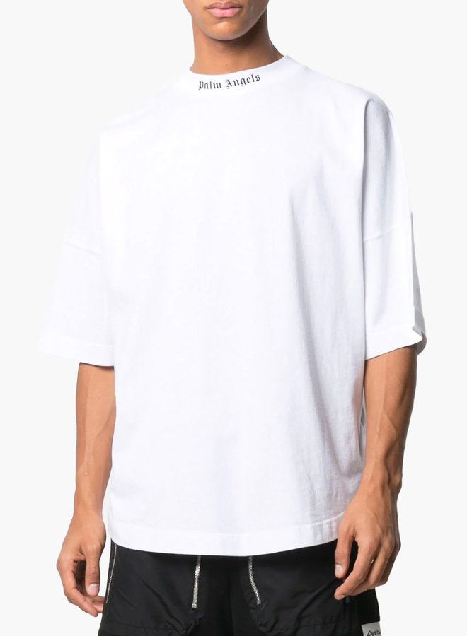 Palm Angels Oversized Mock Neck T-Shirt