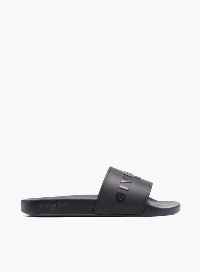 Givenchy Monotone Embossed Logo Slide