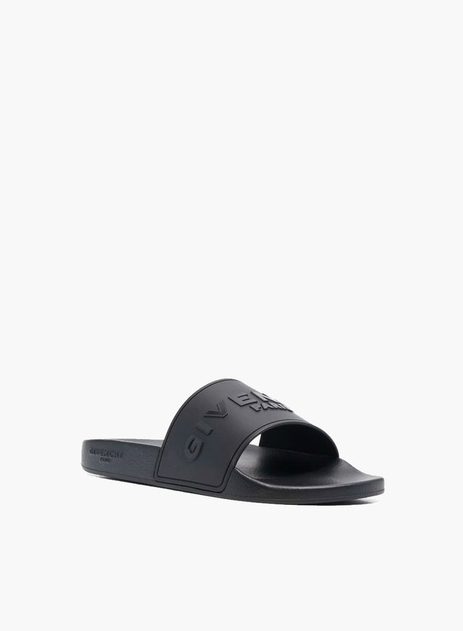 Givenchy Monotone Embossed Logo Slide