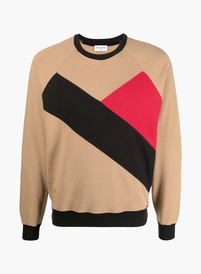 Saint Laurent Colour Block Sweatshirt