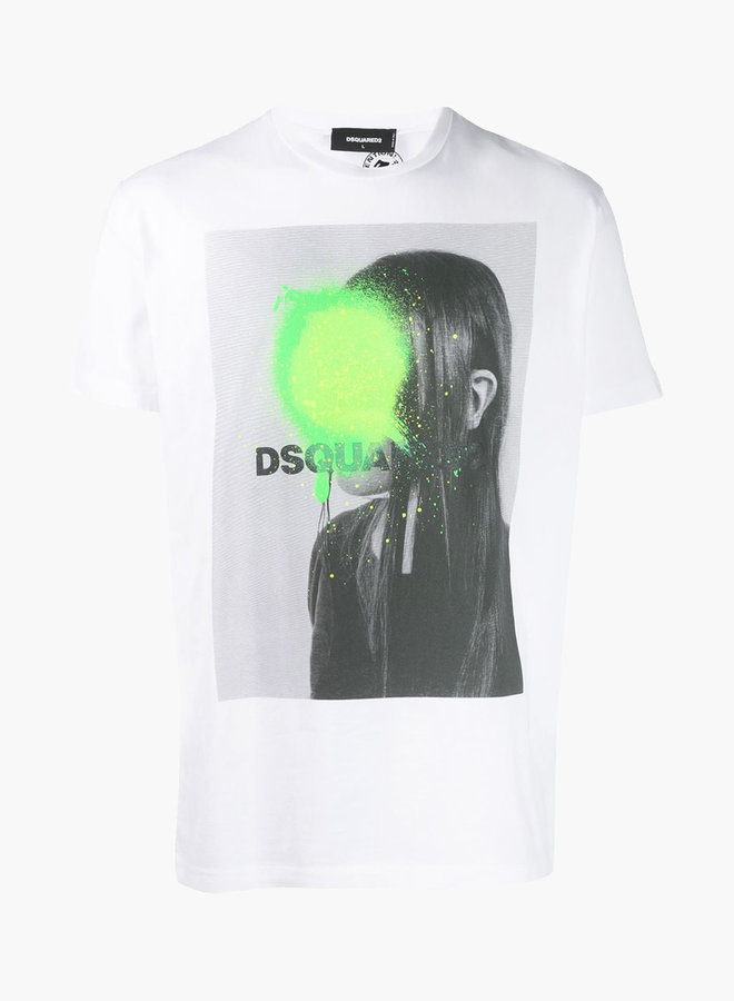 Dsquared2 Portrait Spray T-Shirt