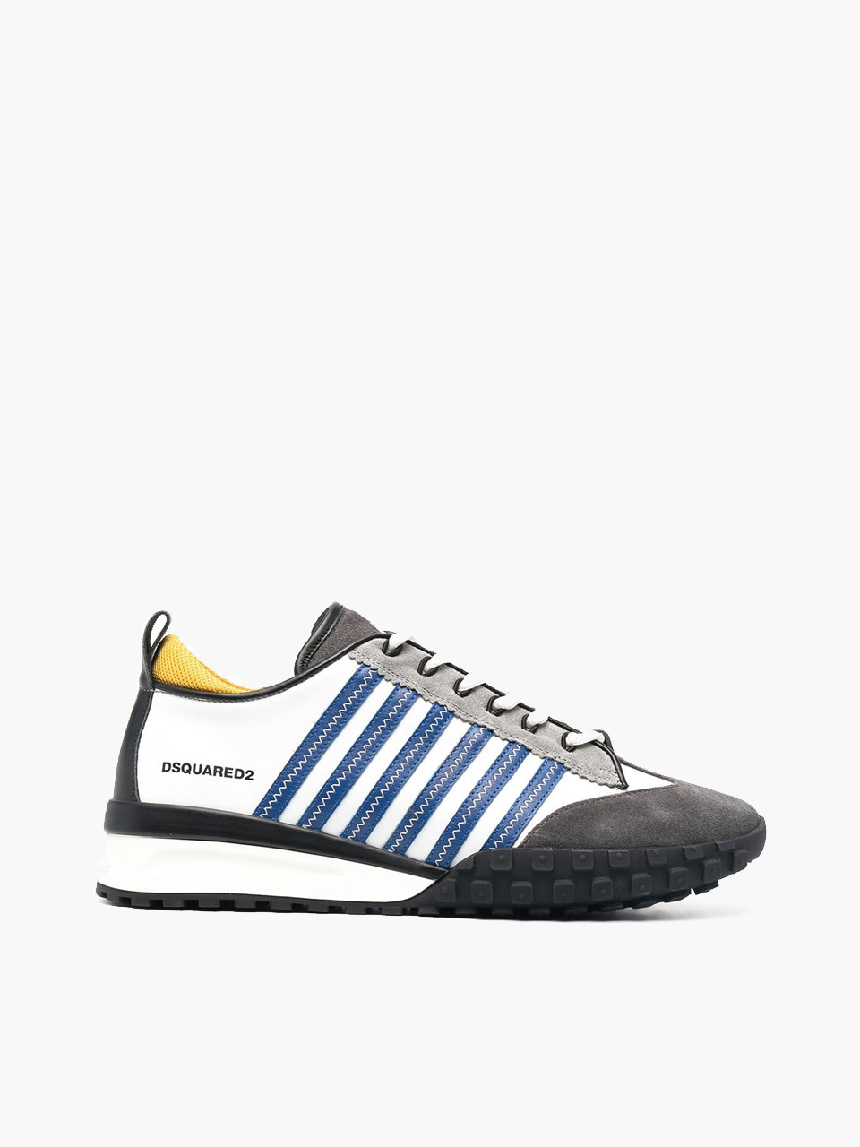 udslettelse initial nedadgående Dsquared2 Legend Blue Stripe Sneaker - Bottega Tendenza