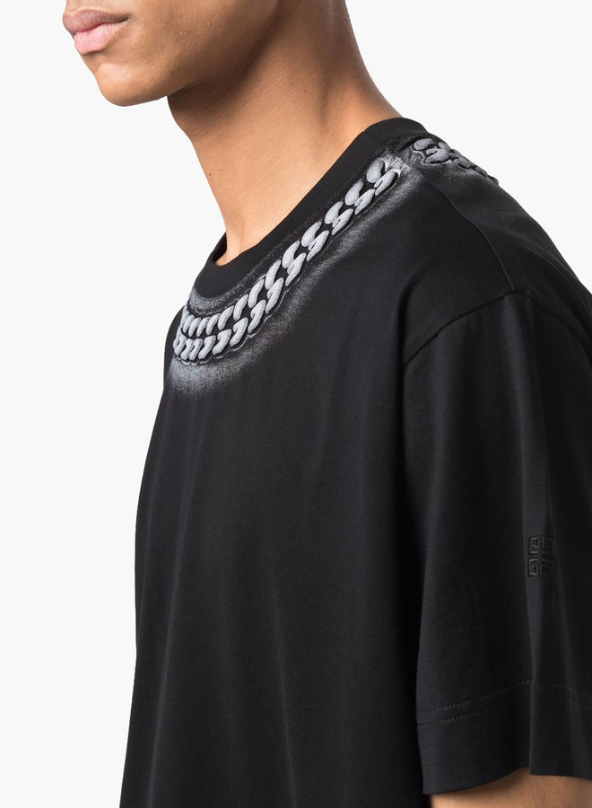 Givenchy Chain-Link Print T-Shirt