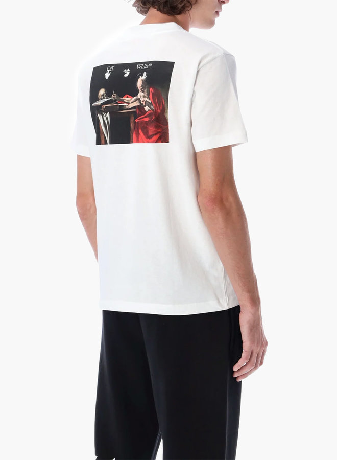 Off-White Caravaggio Paint Slim-Fit  T-Shirt