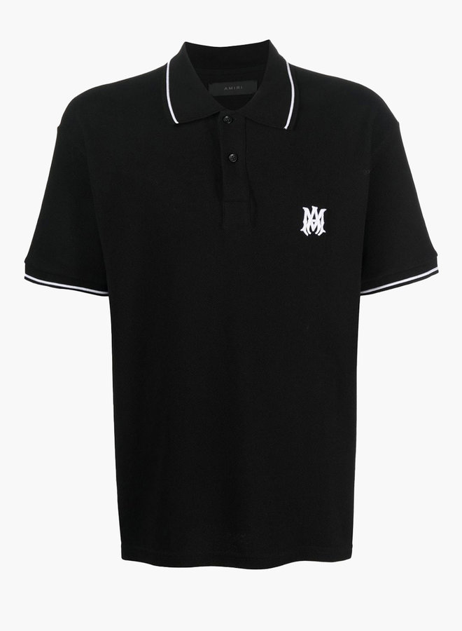 Amiri Solid Short Sleeve Polo