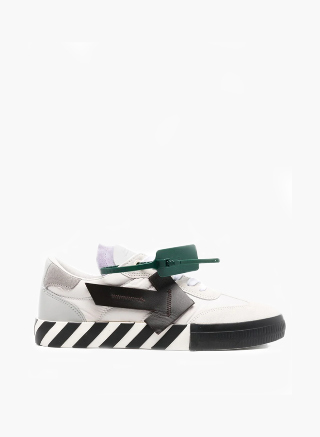 Off-White Vulcanized Lace-Up Sneakers