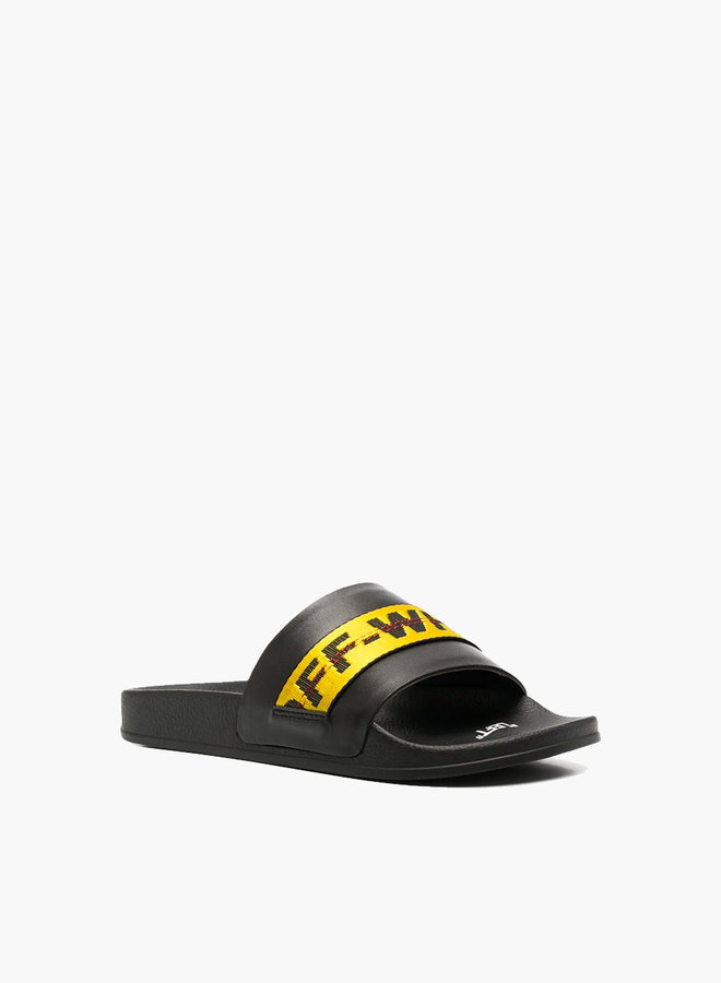 Off-White Industrial Sliders 'Black