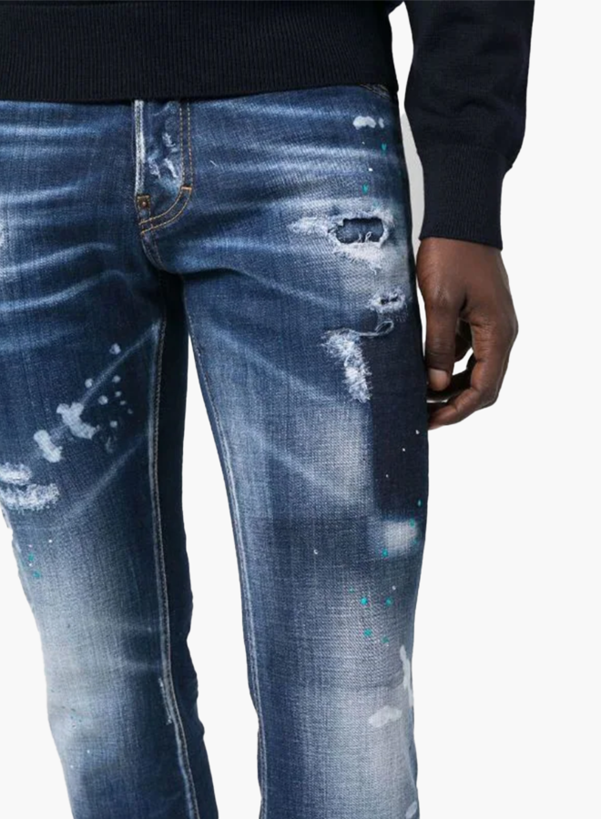 Dsquared2 Bruned Baffo Cool Guy Jeans