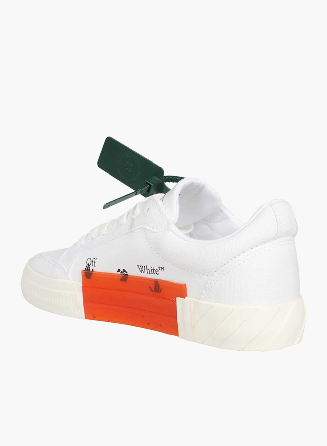 Off-White Low Vulcanized Canvas Sneakers