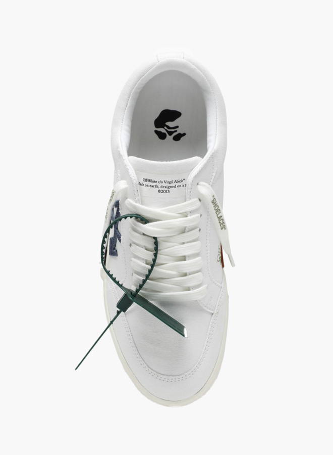 Off-White Low Vulcanized Canvas Sneakers