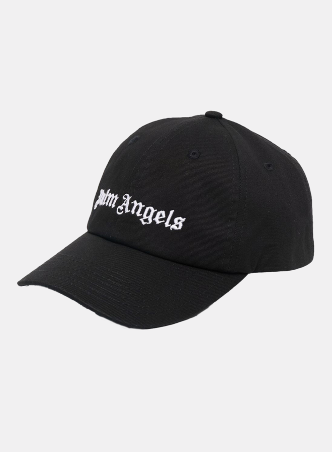 Palm Angels Logo-Embroidered Cap