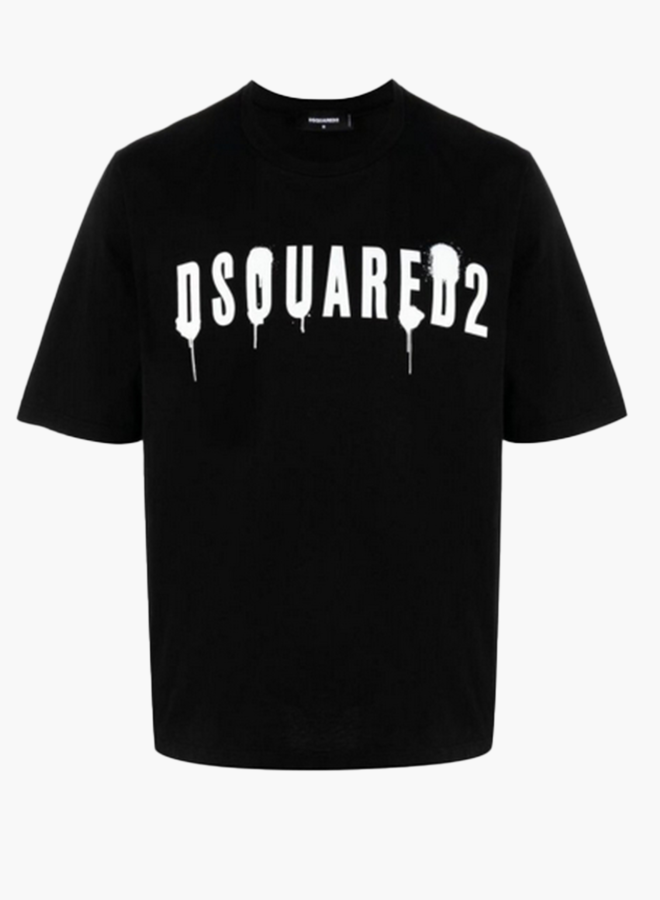 Dsquared2 T-shirt Met Logo Print