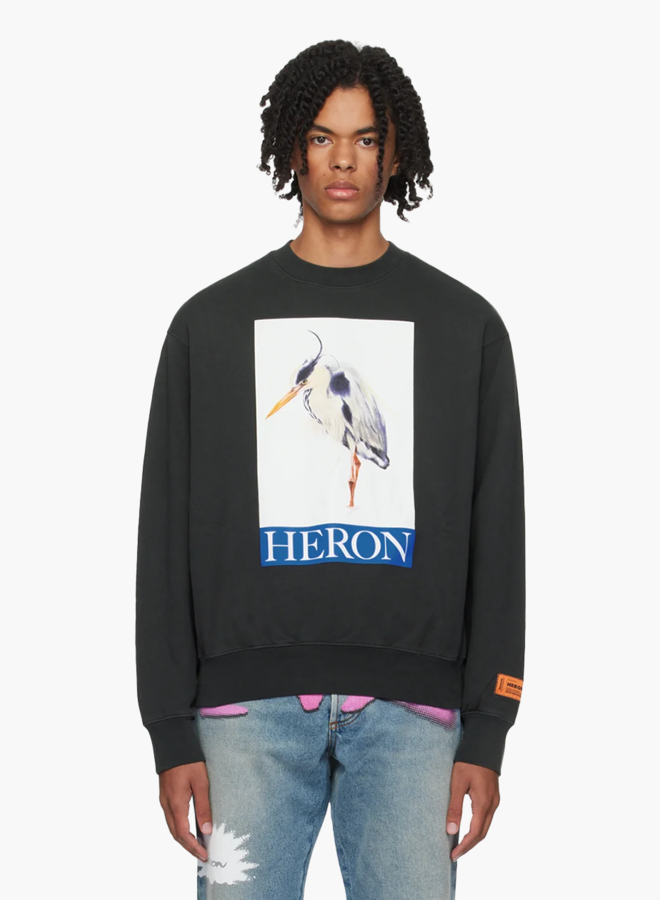 Heron Preston Heron Bird Painted Crewneck