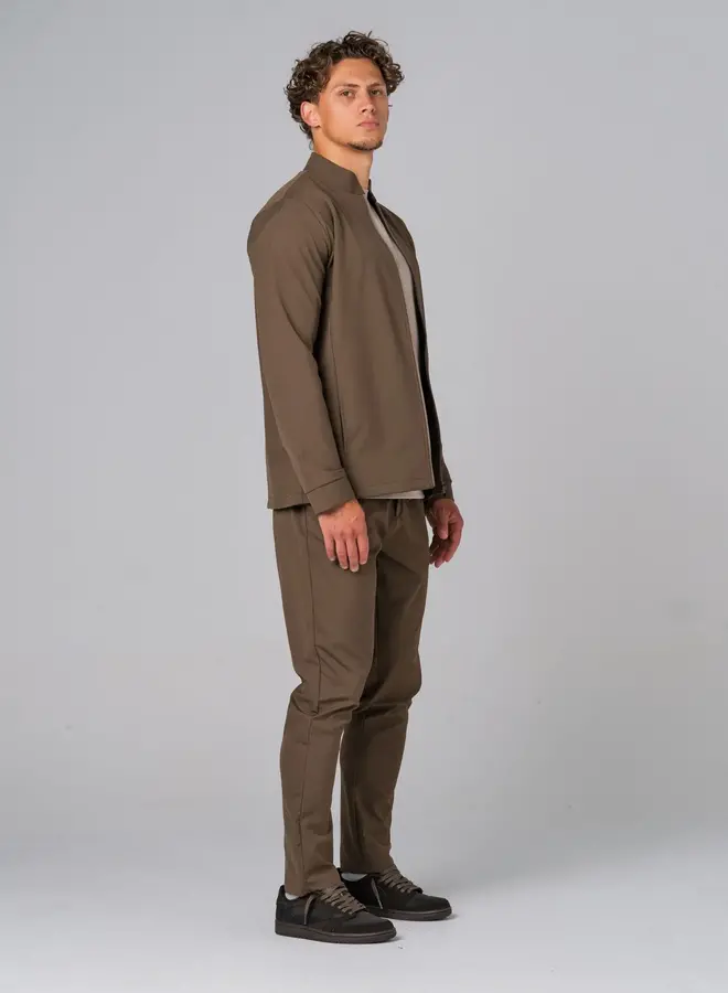 Vaganza Tech suit set Brown
