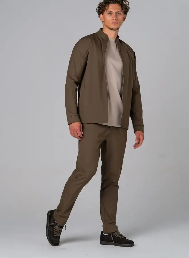 Vaganza Tech suit set Brown