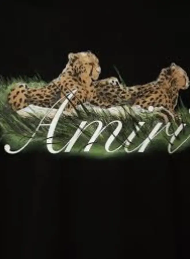 Amiri cheetAH Logo T-shirt