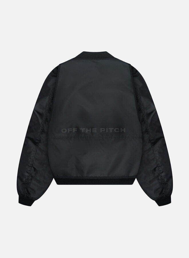 Off the Pitch Double layerd bomber jacket