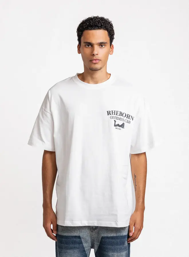 Gentlemens Club Tee White