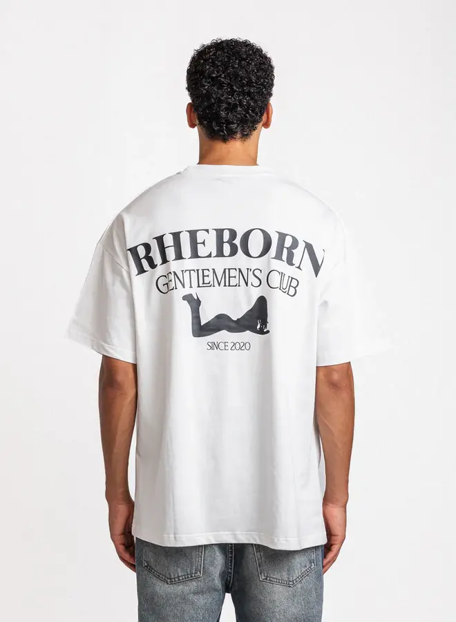Gentlemens Club Tee White