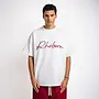 Rheborn tee white burgundy