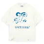 Lueur t-shirt offwhite blue