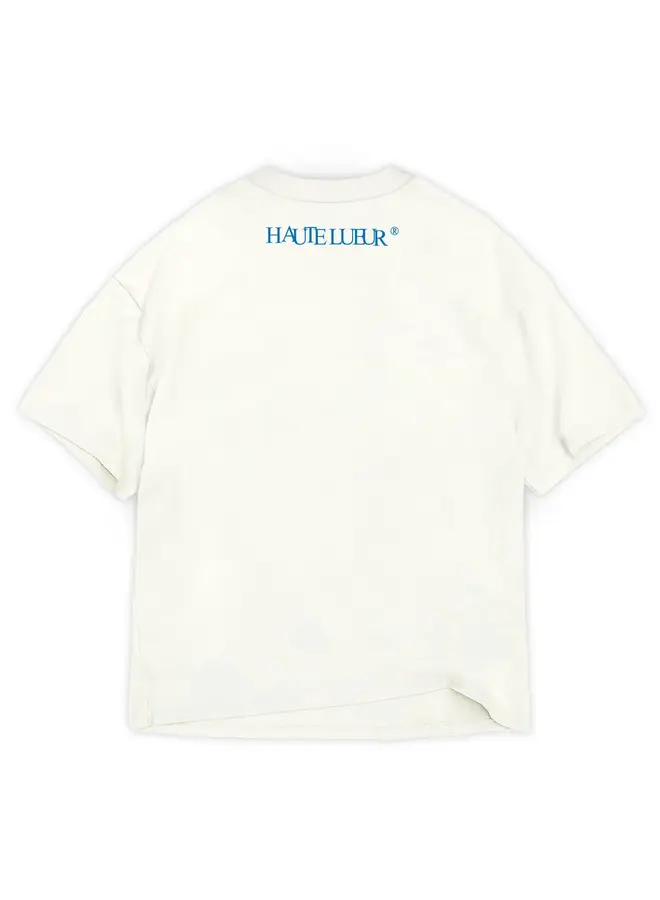 Lueur t-shirt offwhite blue