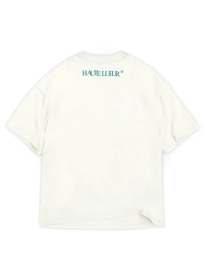 Lueur t-shirt Distressed monogram off-white