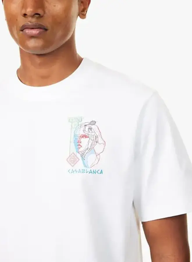 Casa Blanca Drawing lab printed T-shirt