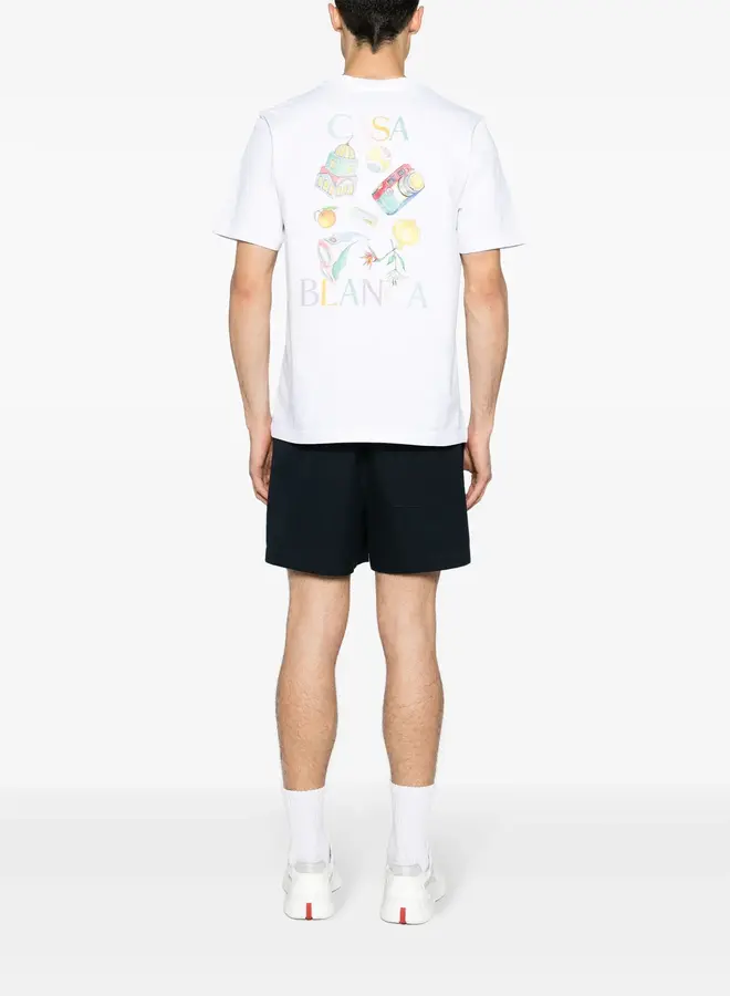 Casa blanca Objets en vrac printed T-shirt