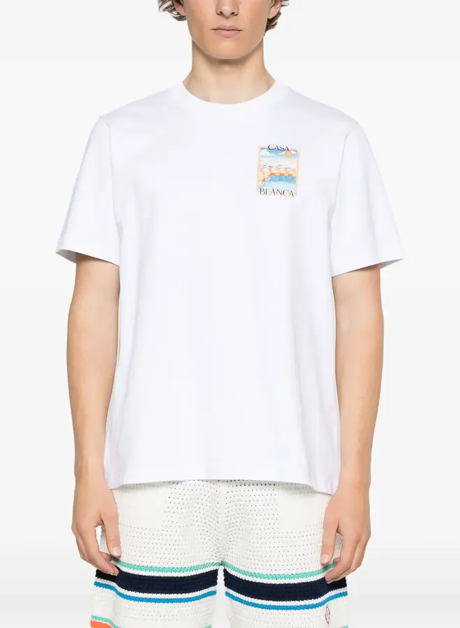 Casa blanca Surreal pool T-shirt