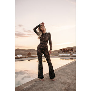 Unique The Label Avery Lace Jumpsuit