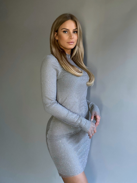 Unique The Label Koko Dress - Dark Grey Koko Dress - Dark Grey