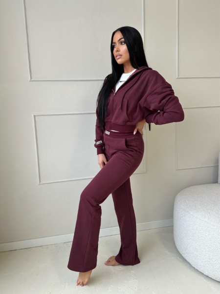 Unique The Label Molly Pants - Deep Cherry Molly Pants - Deep Cherry