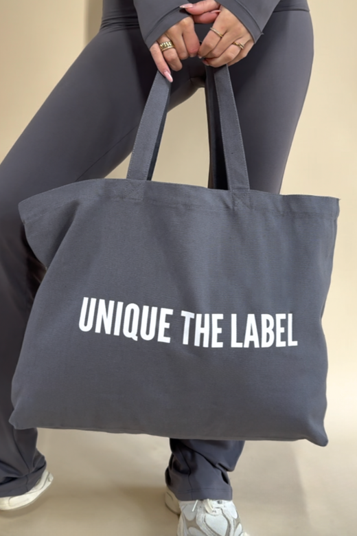 Unique Canvas Tote Bag - Iron