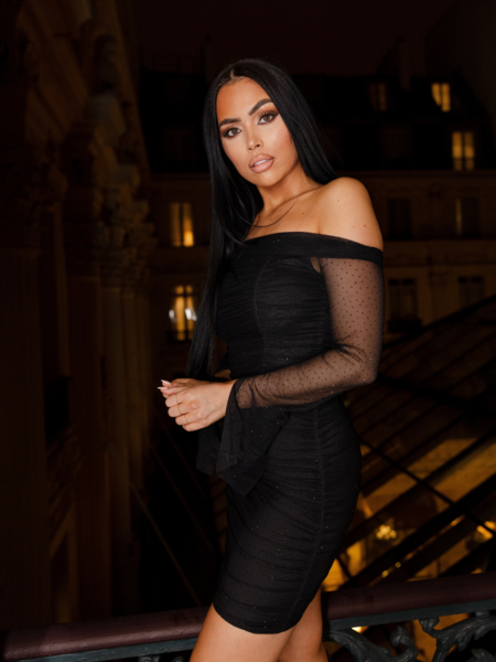 Unique The Label Poppy Dress - Black Poppy Dress - Black