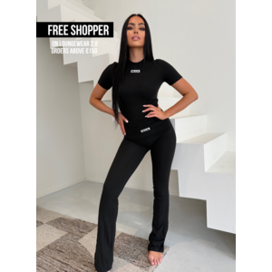 Unique The Label Nena Pants - Black/White