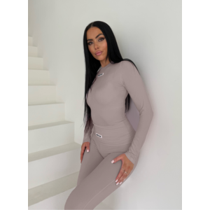 Unique The Label Nena Longsleeve - Pebble