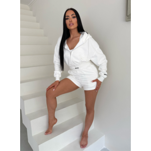 Unique The Label Molly Shorts - Milky White