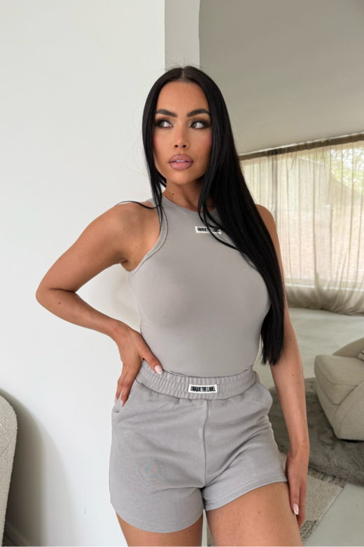 Nena Halter Top - Pebble