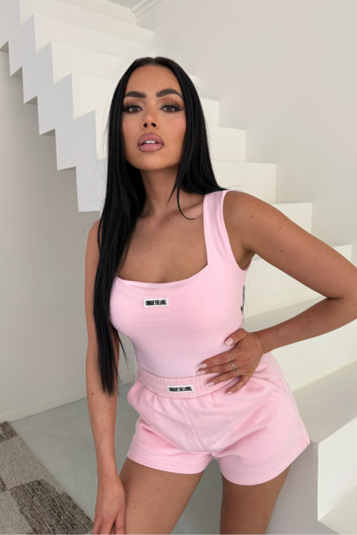 Nena Tank Top - Powder Pink